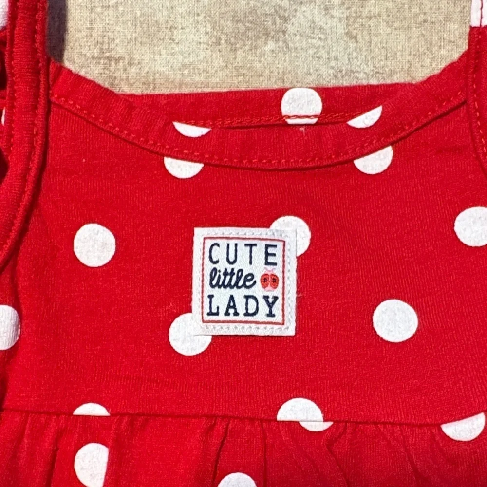 Carter's Red Polka Dot Baby Top